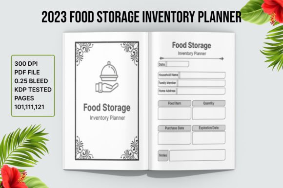2023 Food Storage Inventory Planner: A Comprehensive Guide for Efficient Kitchen Management