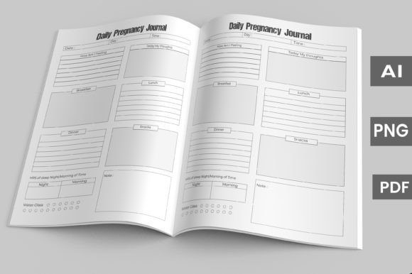 Creating a Daily Pregnancy Journal: A Comprehensive Guide to KDP Interior Designs
