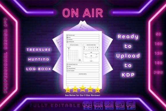 Discover the Ultimate Treasure Hunting Log Book Kdp Full Edit for Your Next Adventure