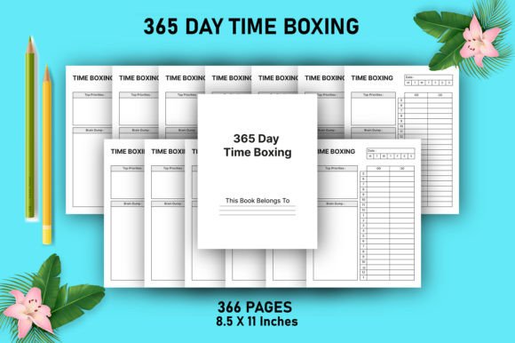 Editable 365 Day Time Boxing for KDP: A Comprehensive Guide to Effective Time Management