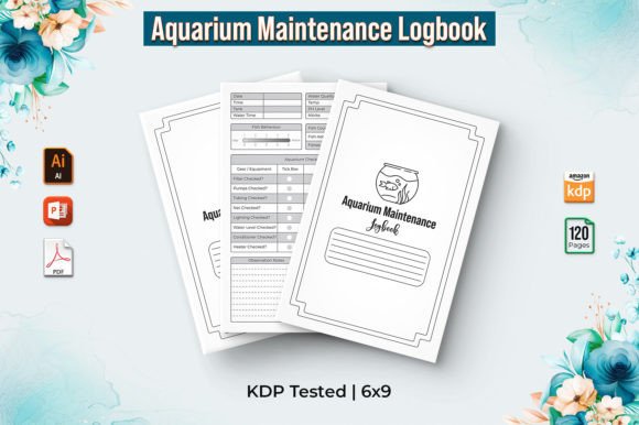 Editable Aquarium Maintenance Logbook