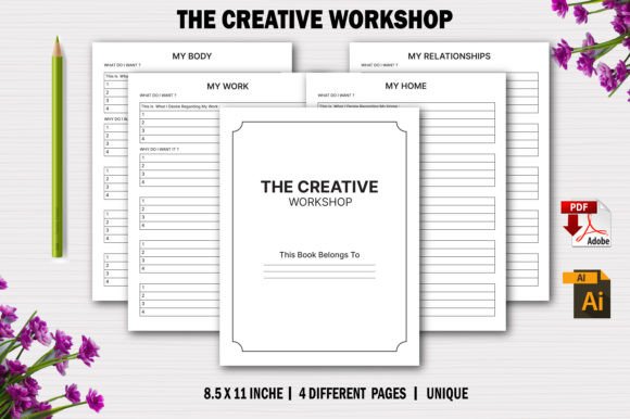 Editable Creative Workshop for KDP