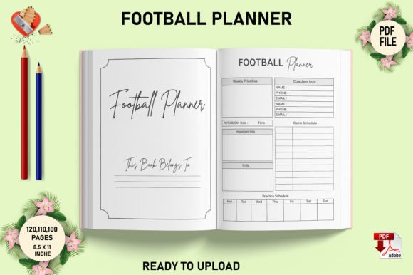 Editable Football Planner for KDP: A Comprehensive Tool for Organized Planning