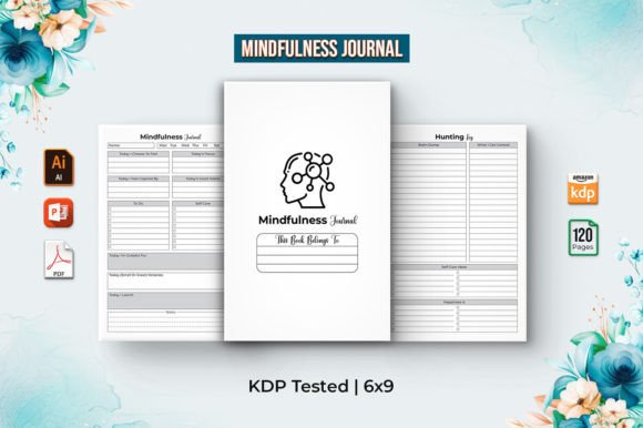 Editable Mindfulness Journal - KDP: A Versatile Tool for Personal Growth