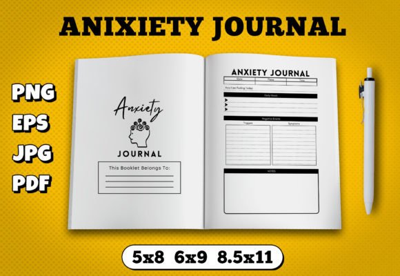 Explore Anixiety Journal for Kdp
