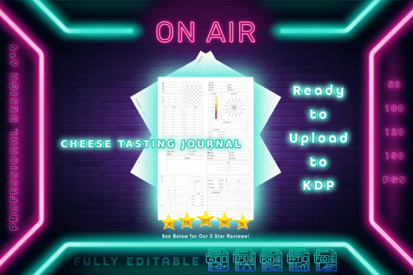 Explore the World of Cheese with the Cheese Tasting Journal Kdp Full Edit