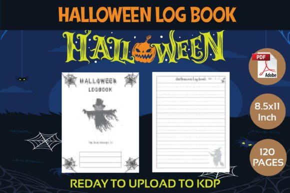 Halloween Log Book: A Creative KDP Journal