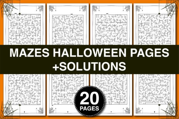 Halloween Mazes Pages Solutions: A Fun and Engaging Activity for All Ages