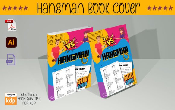 Hangman Book Cover Template: A Versatile Design for Authors and Publishers