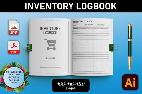 Streamlining Your KDP Interior Design with the Inventory Logbook