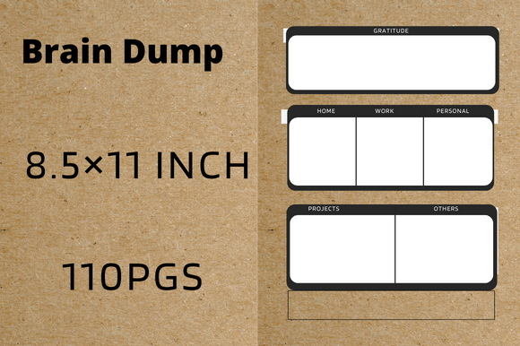 Unlocking Creativity and Organization with Brain Dump Planners